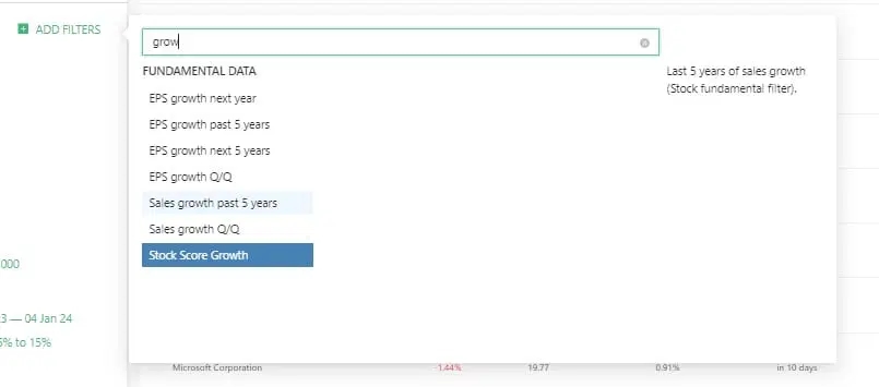 growth metrics