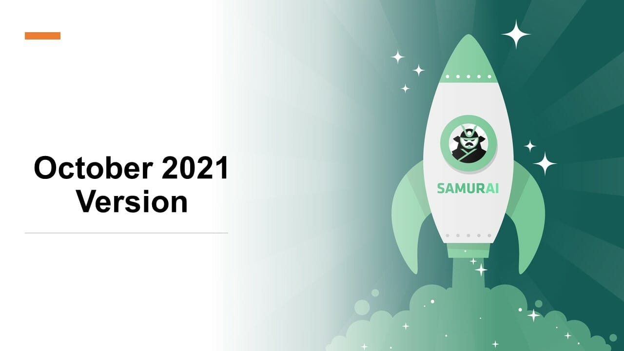 October 2021 Version