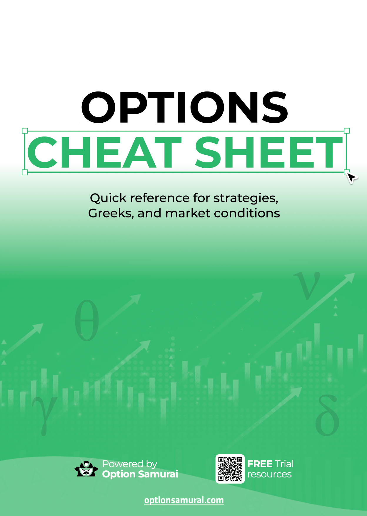 option cheat sheet cover